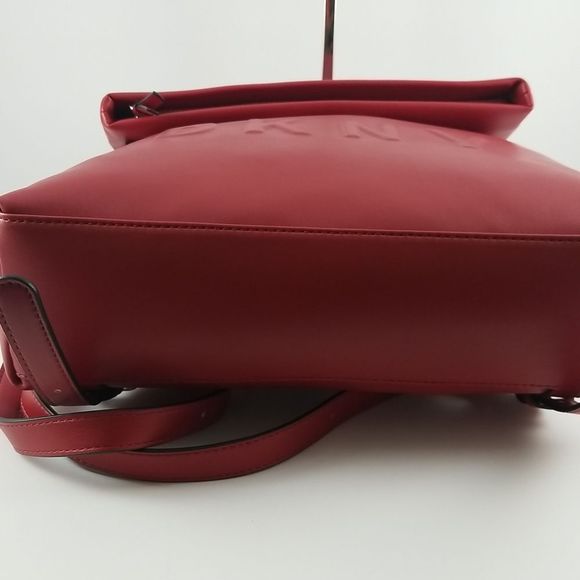 DKNY Tilly - Medium Backback in Red P34 - Picture 8 of 8